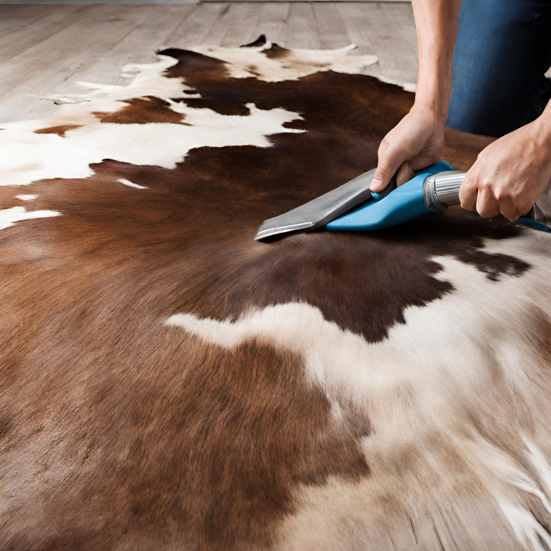 How to Clean Your Cowhide Rug