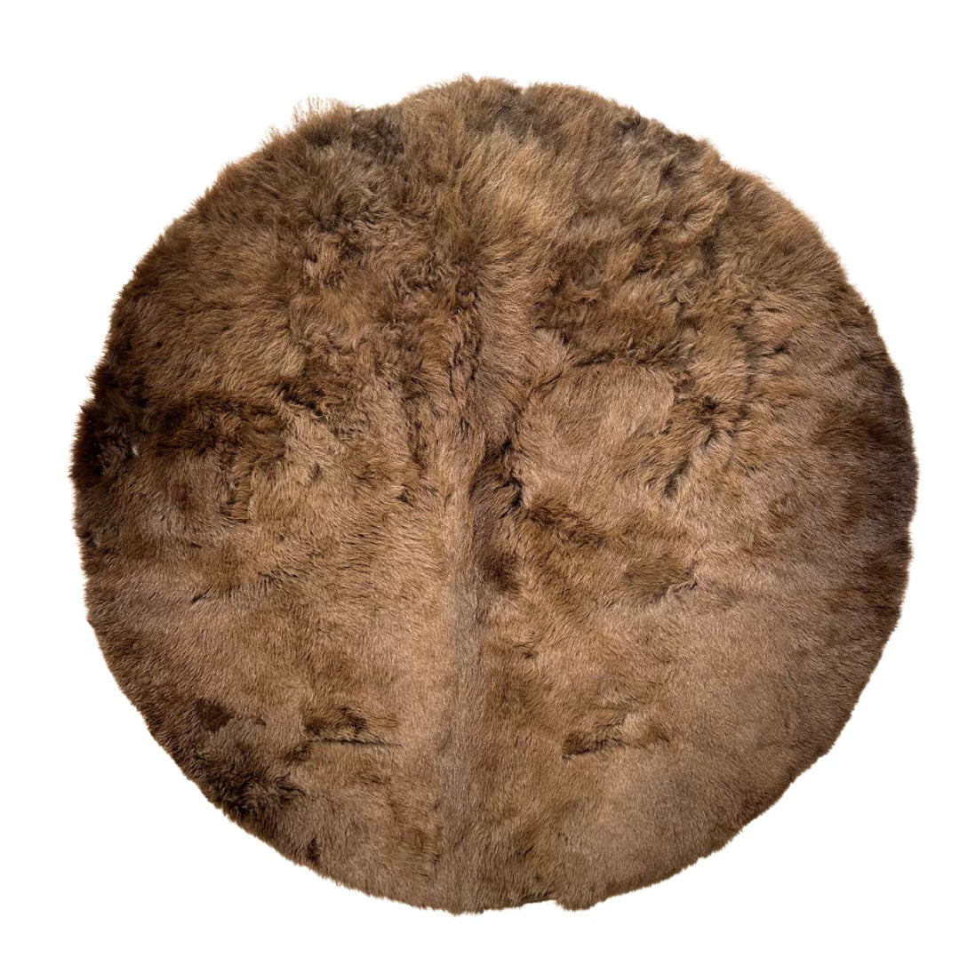 Bison / Buffalo Round Rugs 3’
