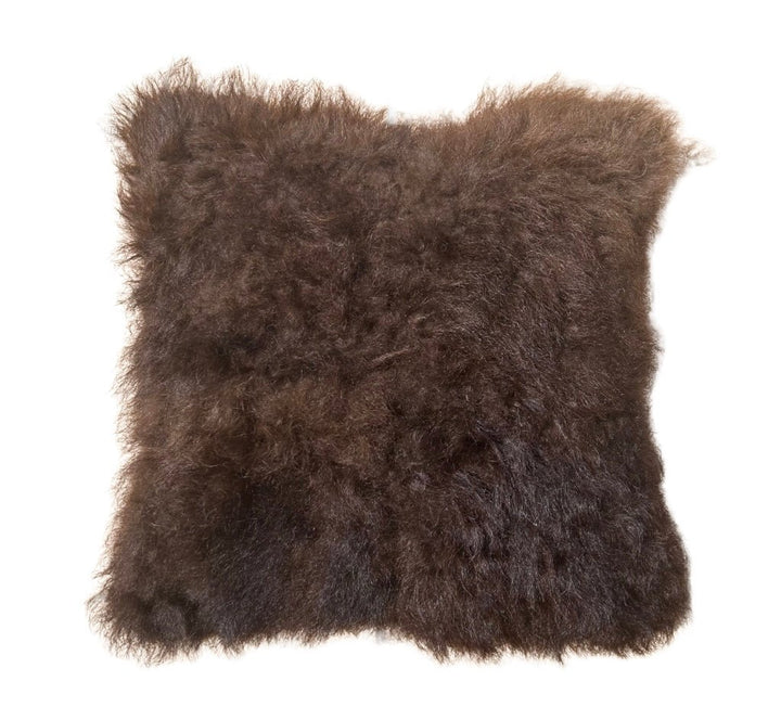 Buffalo Pillow 20"x20" Patchwork - Hides & Leathers -