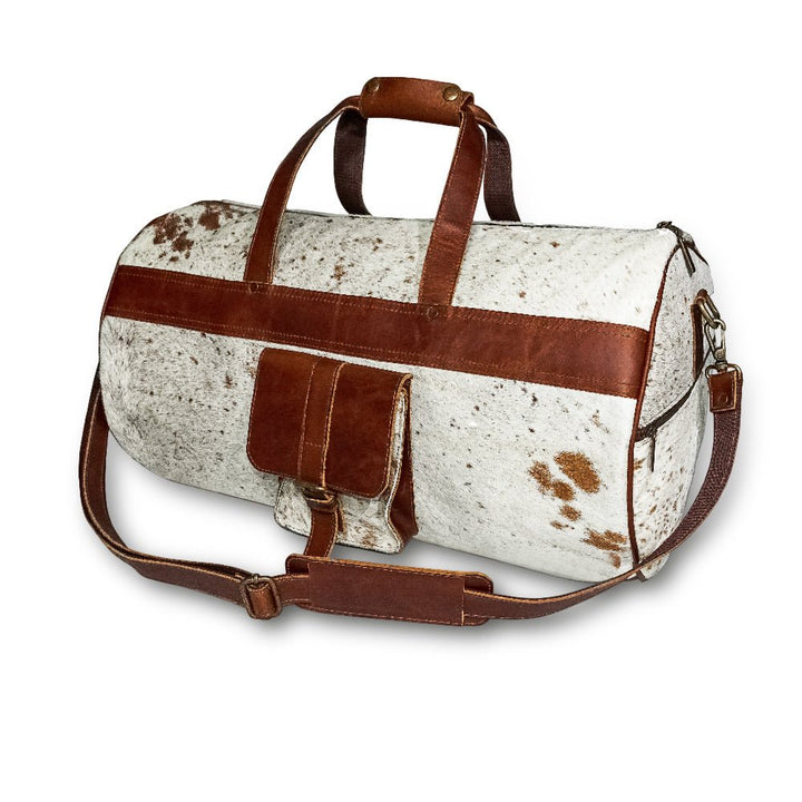 Cowhide Leather Duffle Bag - Hides & Leathers - Cowhide Duffel Bag