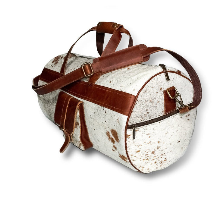 Cowhide Leather Duffle Bag - Hides & Leathers - Cowhide Duffel Bag