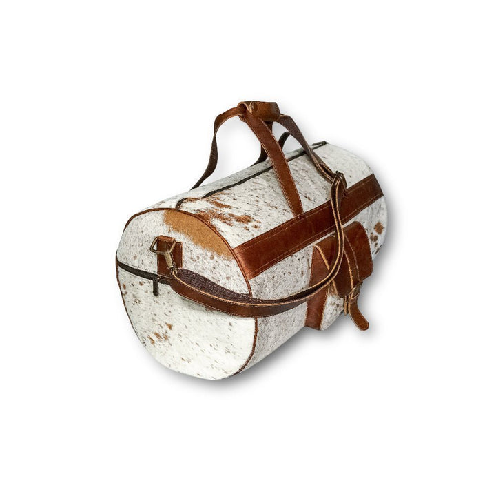 Cowhide Leather Duffle Bag - Hides & Leathers - Cowhide Duffel Bag