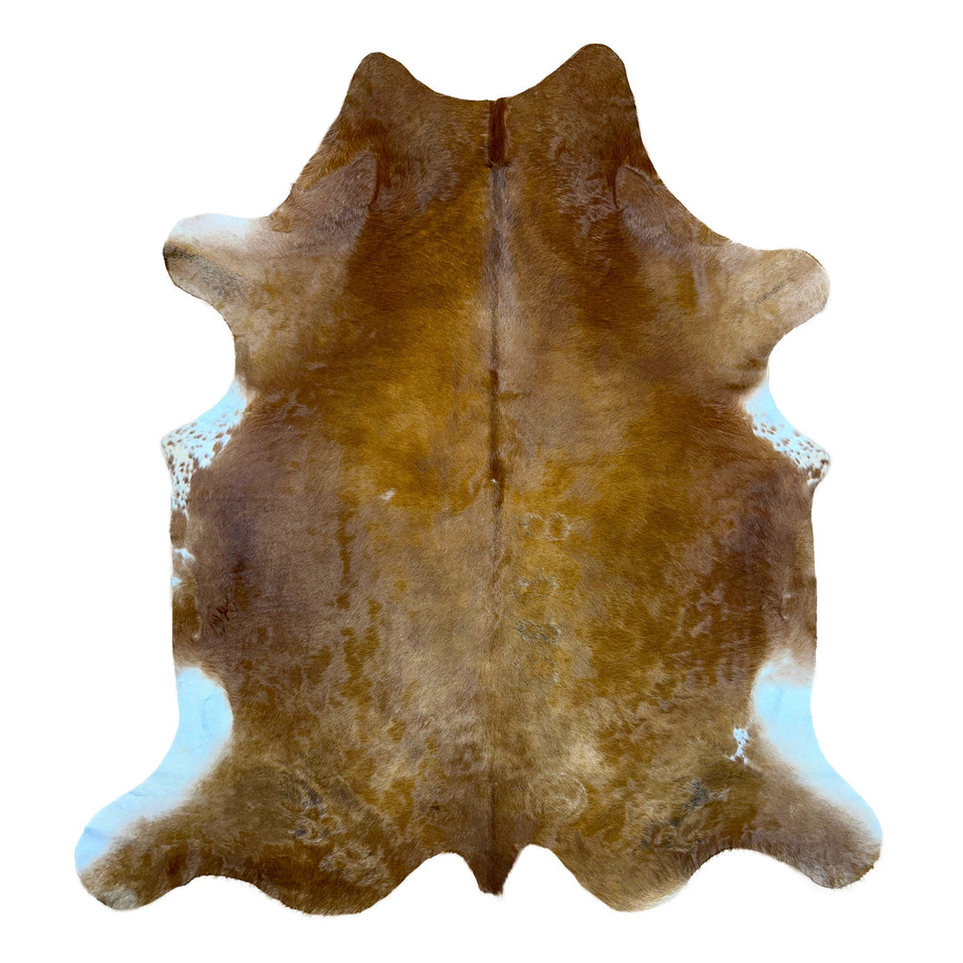 Genuine Cowhide Rugs - Brown 0002 - Hides & Leathers -