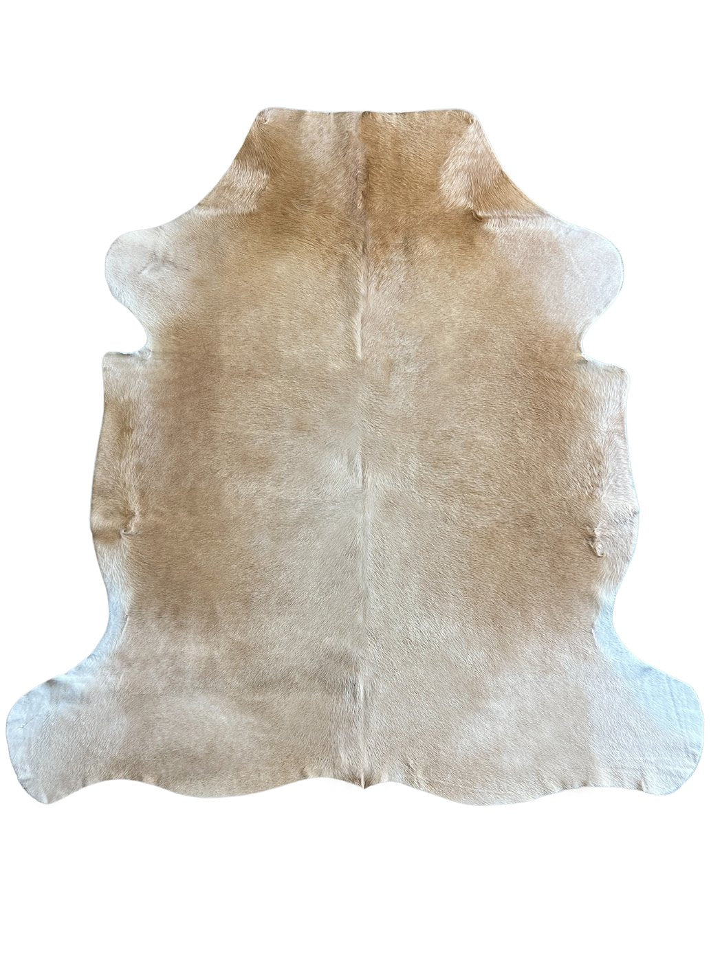 Genuine Beige and White Cowhide Rug - Hides & Leather Store - By Trahide - Cowhide Rugs