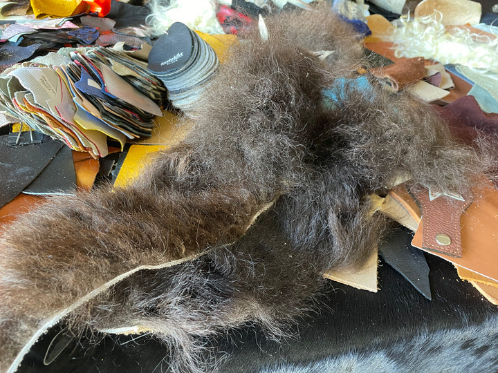 leather scraps