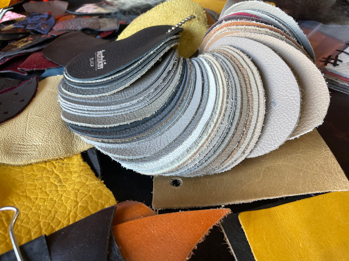 leather scraps