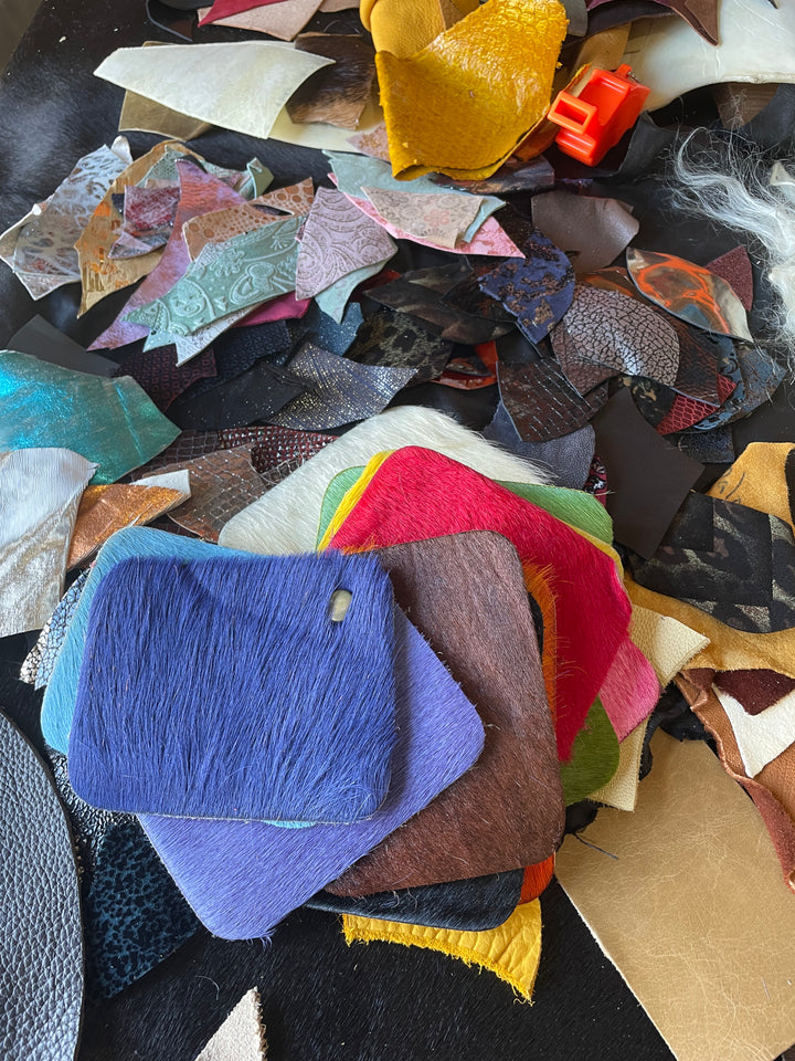 leather scraps