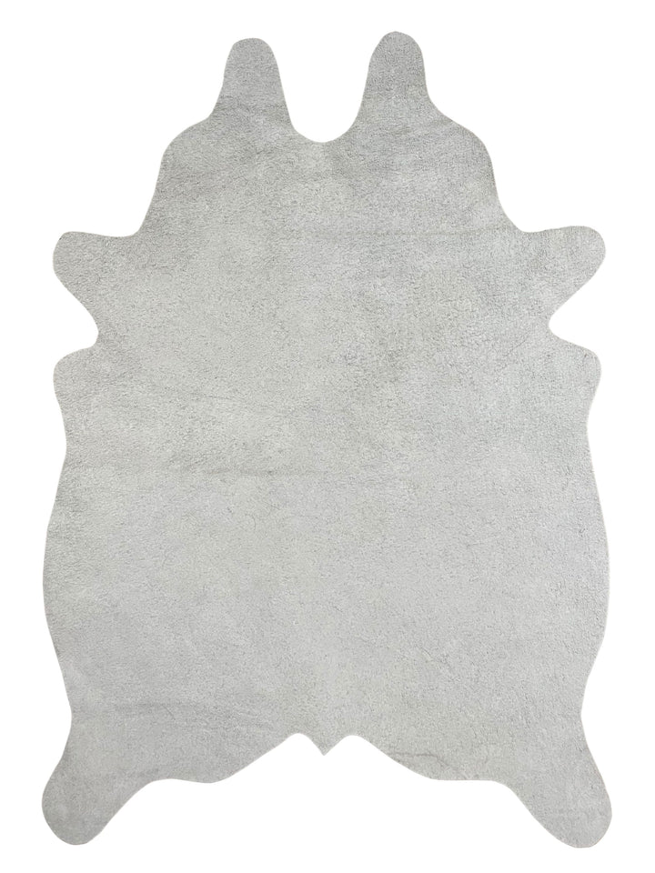 Cutout Cowhide Mini Rugs - Brown and White Speckled