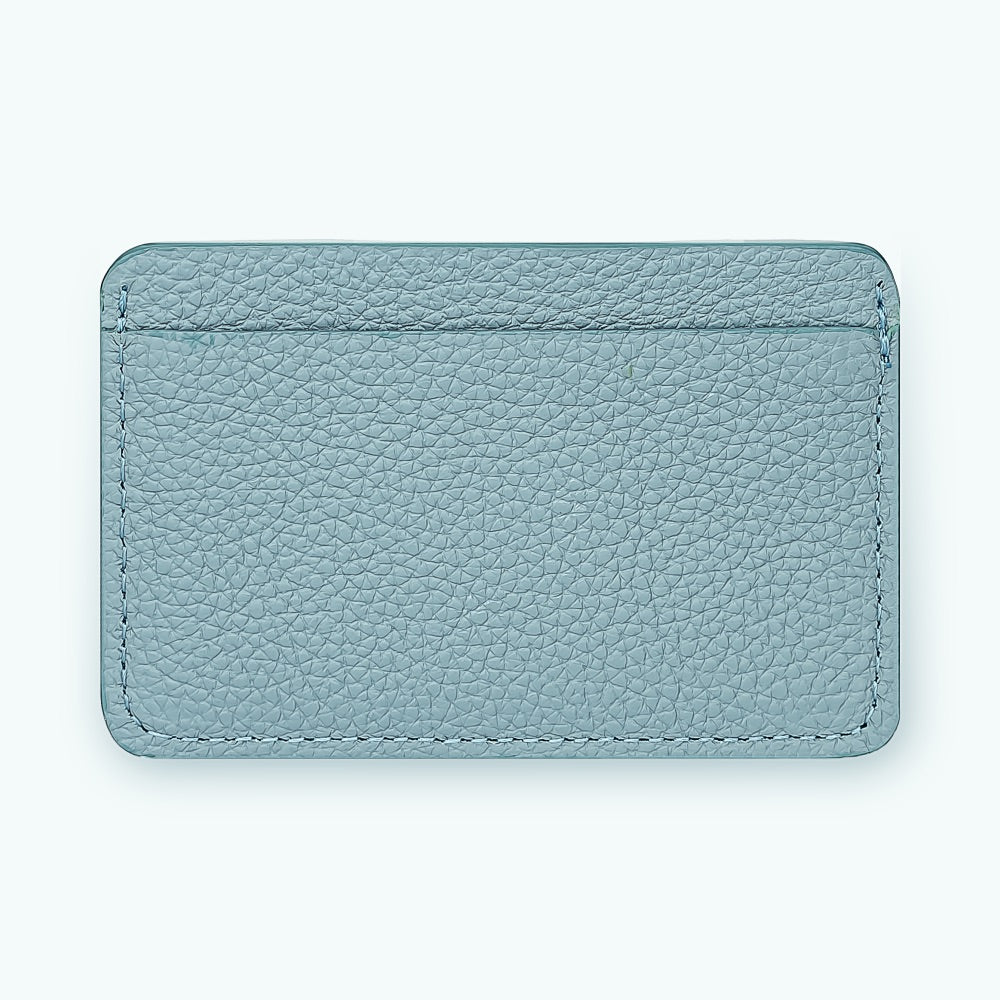 Slim Genuine Leather Credit Card Holder