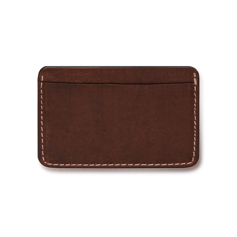 Slim Genuine Leather Credit Card Holder