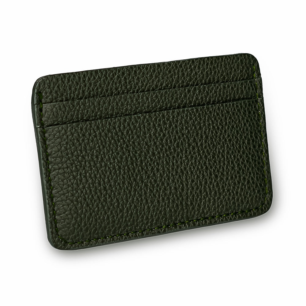 Slim Genuine Leather Credit Card Holder