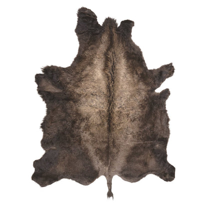 American Bison Hide Rug - First Grade Large | 7.5'x6' - Hides & Leathers - Area Rug