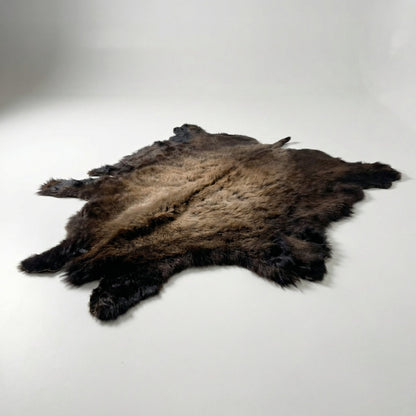 American Bison Hide Rug - First Grade Large | 7.5'x6' - Hides & Leathers - Area Rug