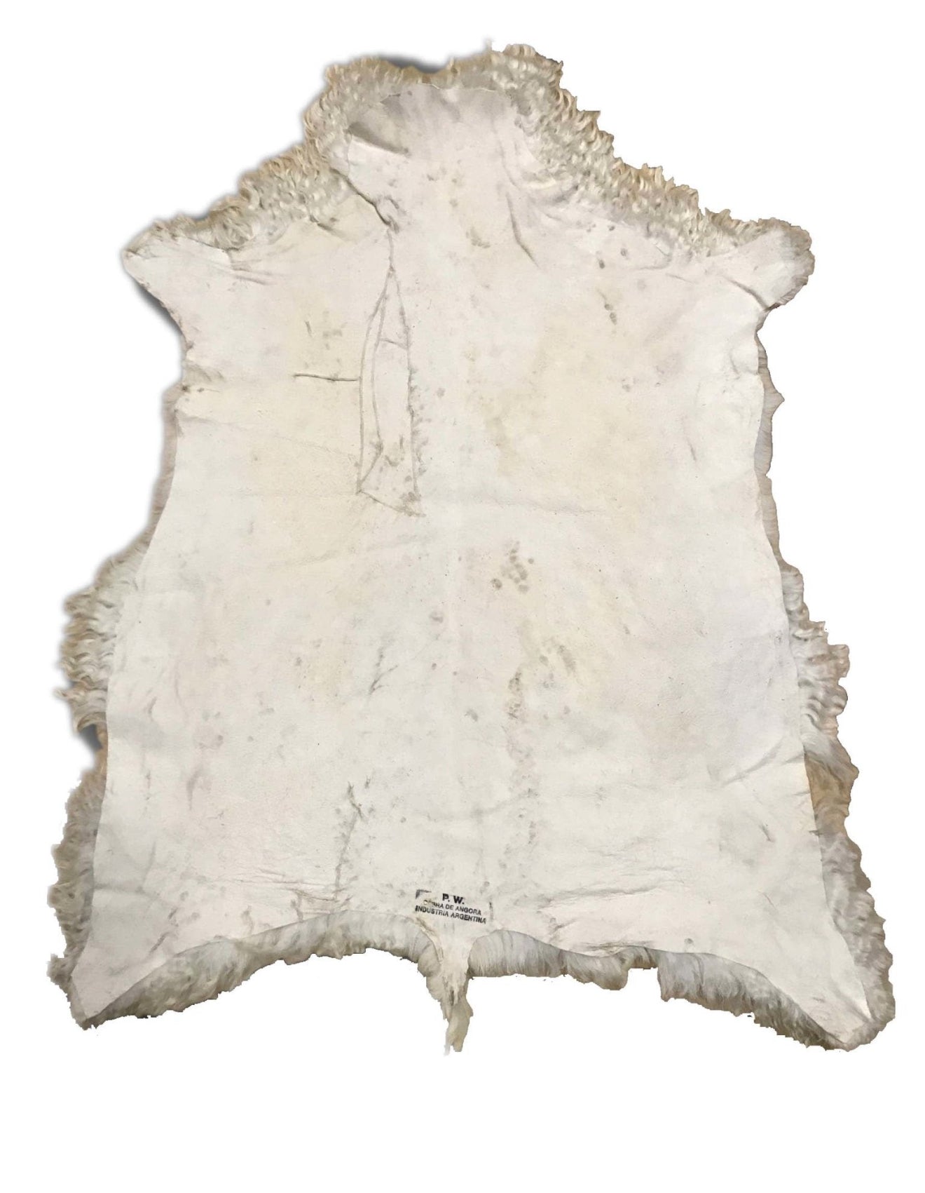 Angora Goat Hide - Natural - Hides & Leathers - 