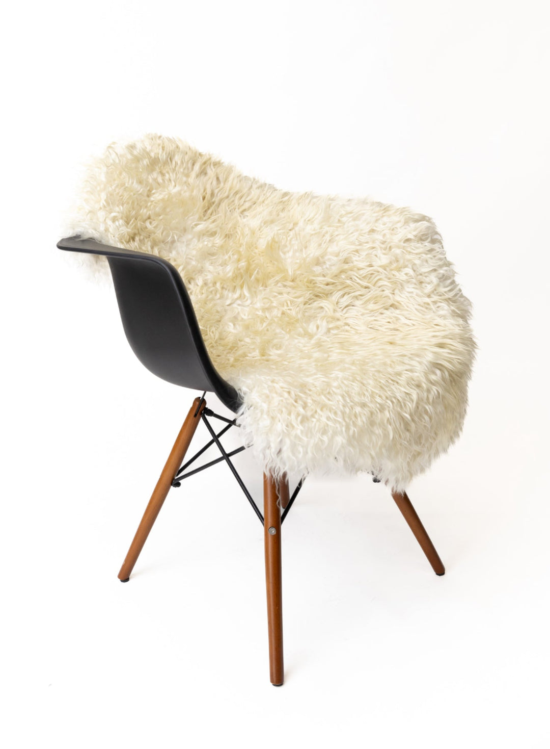 Angora Goat Hide - White - Hides & Leathers - 