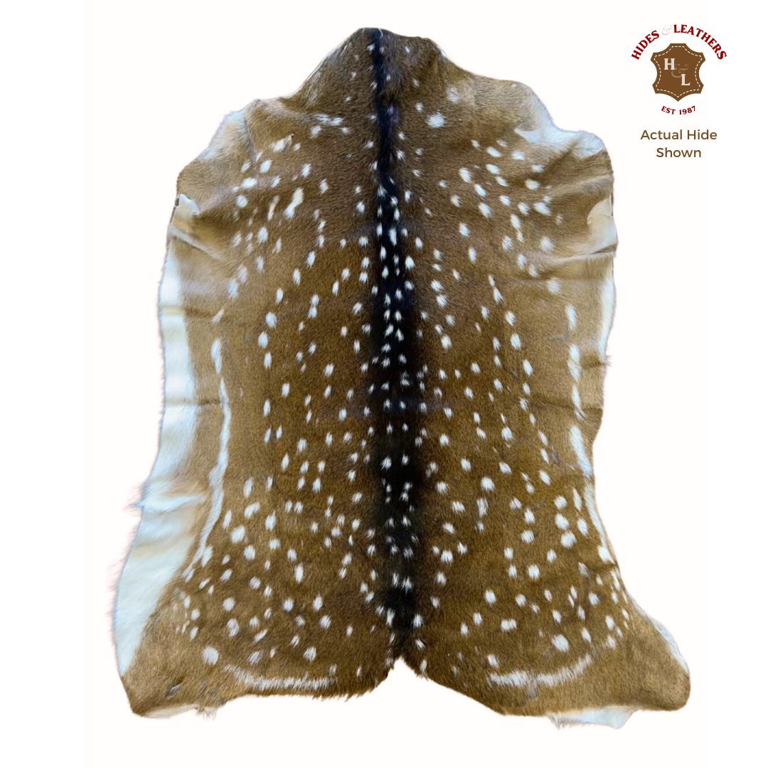 Genuine Axis Deer Hide – Hides & Leathers