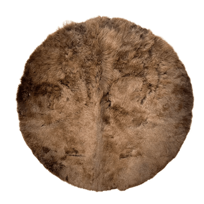 Buffalo / Bison Round Rugs - 2.5’ - Hides & Leathers - Buffalo Rugs