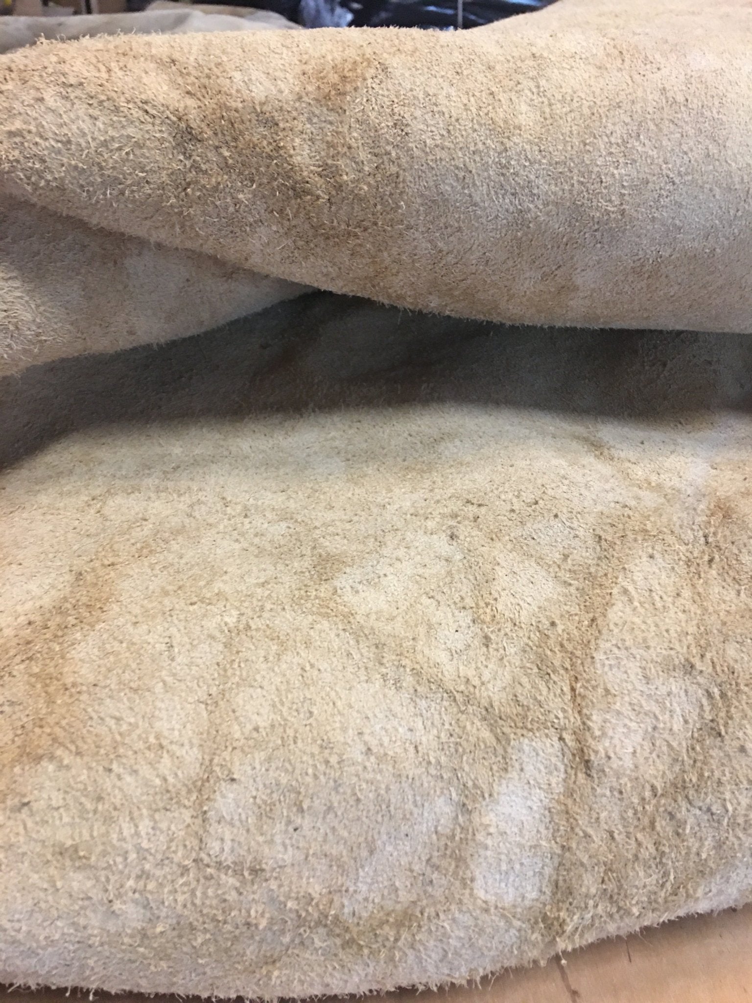 Bison Hide Rug Extra Large 8x7 ft | First Grade Natural – Hides & Leathers