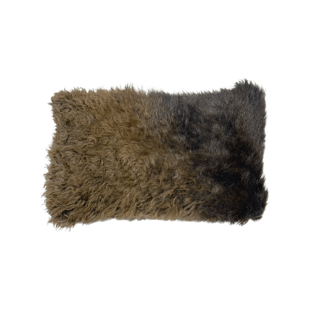 Buffalo Pillow 20"x12" Single Sided - Hides & Leathers - pillow