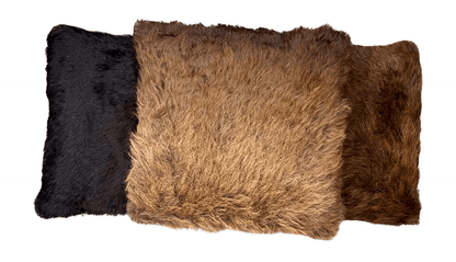 Buffalo Pillow 20"x20" Single Sided - Hides & Leathers - pillow