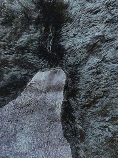 Buffalo Rug & Hide - First Grade Black - Hides & Leathers - Bison Rugs