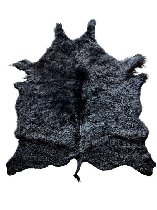Buffalo Rug & Hide - First Grade Black - Hides & Leathers - Bison Rugs