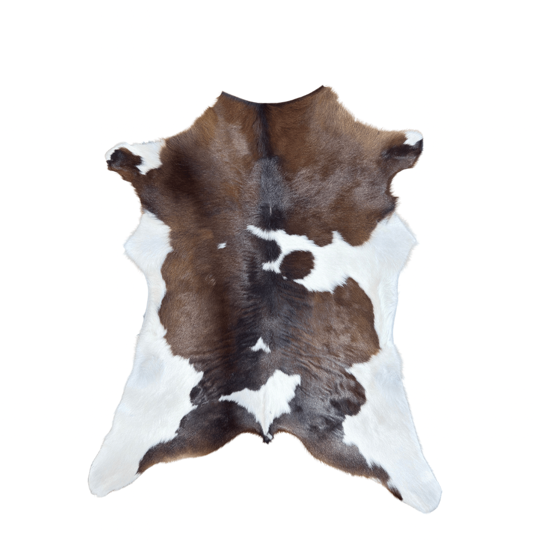 Calf Hide - Dark Brown and White - Hides & Leathers - Calf Hide