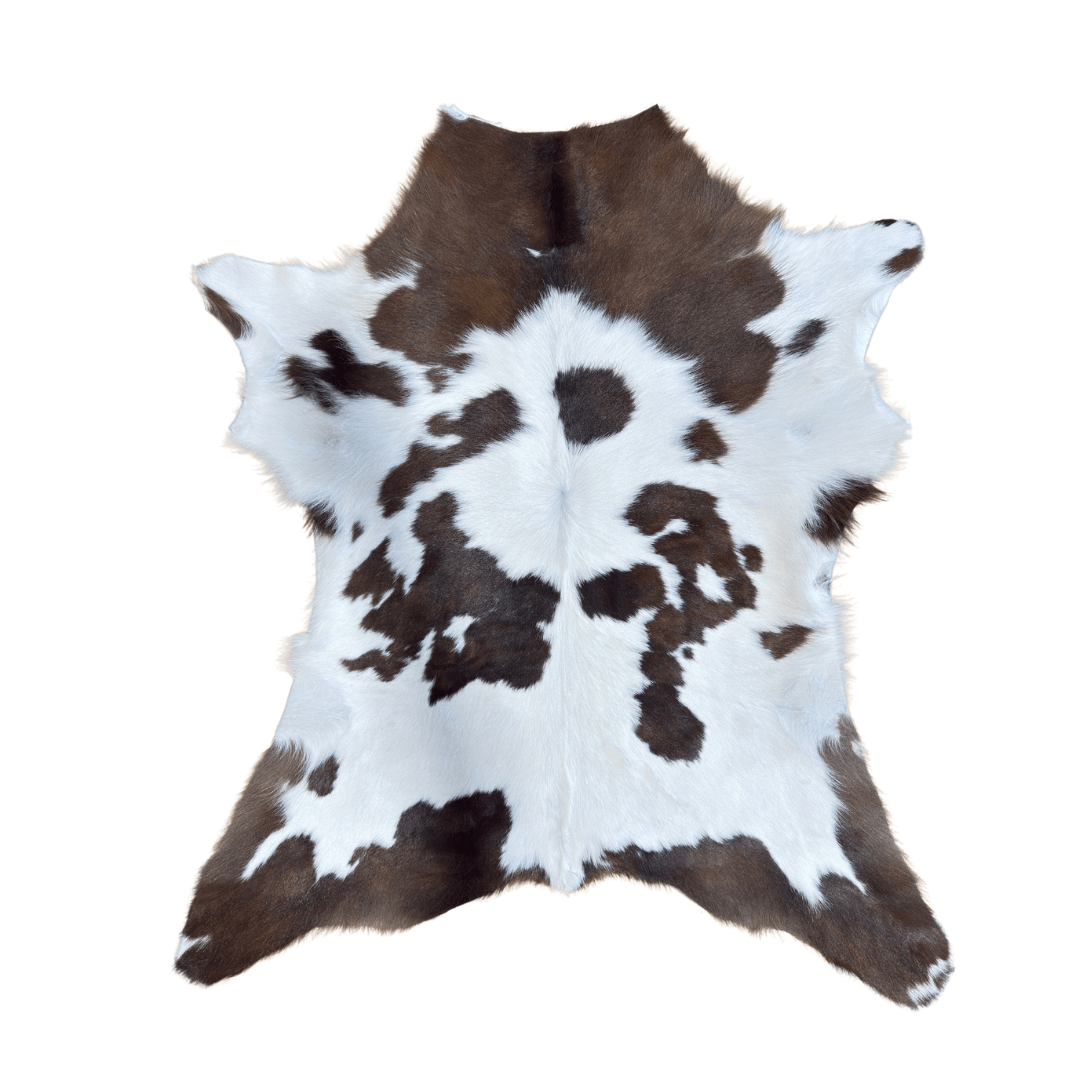 Calf Hide - Dark Brown and White - Hides & Leathers - Calf Hide