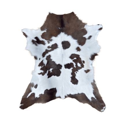 Calf Hide - Dark Brown and White - Hides & Leathers - Calf Hide