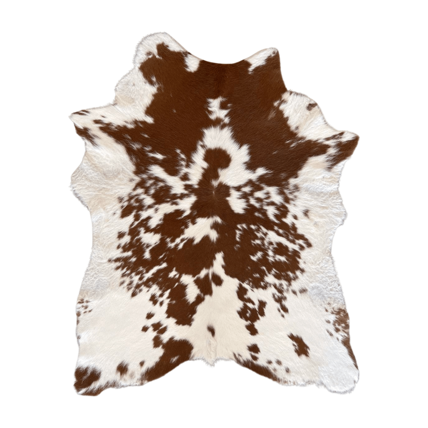 Calf Hide - Exotic Large Brown and White - Hides & Leathers - Calf Hide