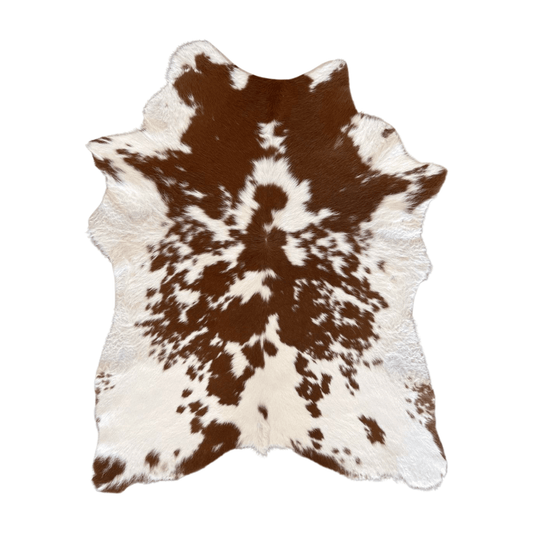 Calf Hide - Exotic Large Brown and White - Hides & Leathers - Calf Hide