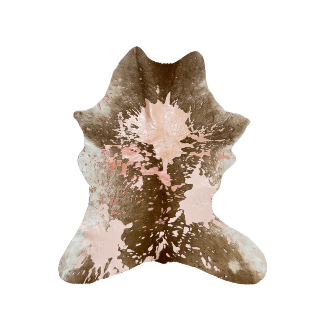 Calf Hide - paint splashes - Pick and Get - Hides & Leathers - Calf Hide