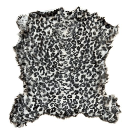 Cashmere Goat Skin Rug - Cheetah Print - Hides & Leathers - Cashmere