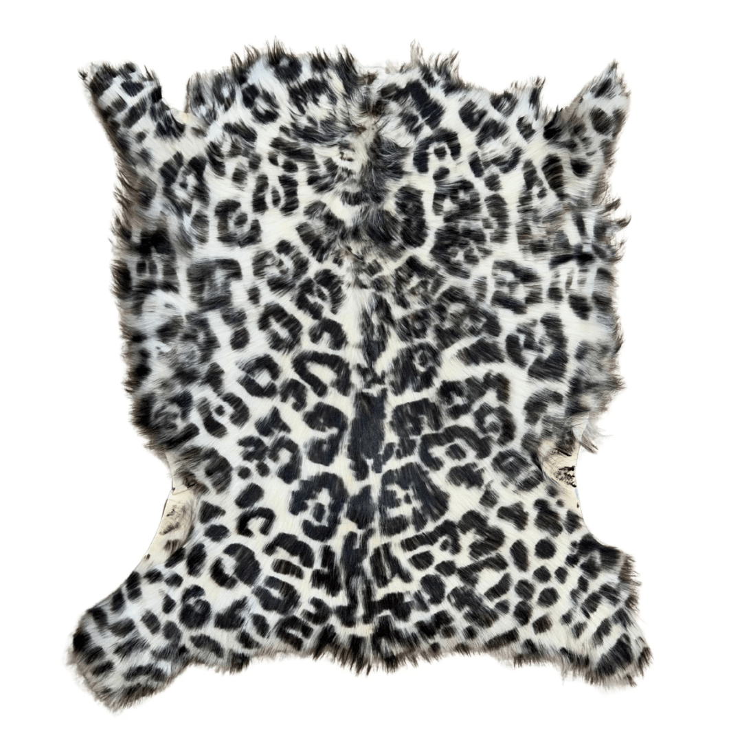 Cashmere Goat Skin Rug - Cheetah Print - Hides & Leathers - Cashmere