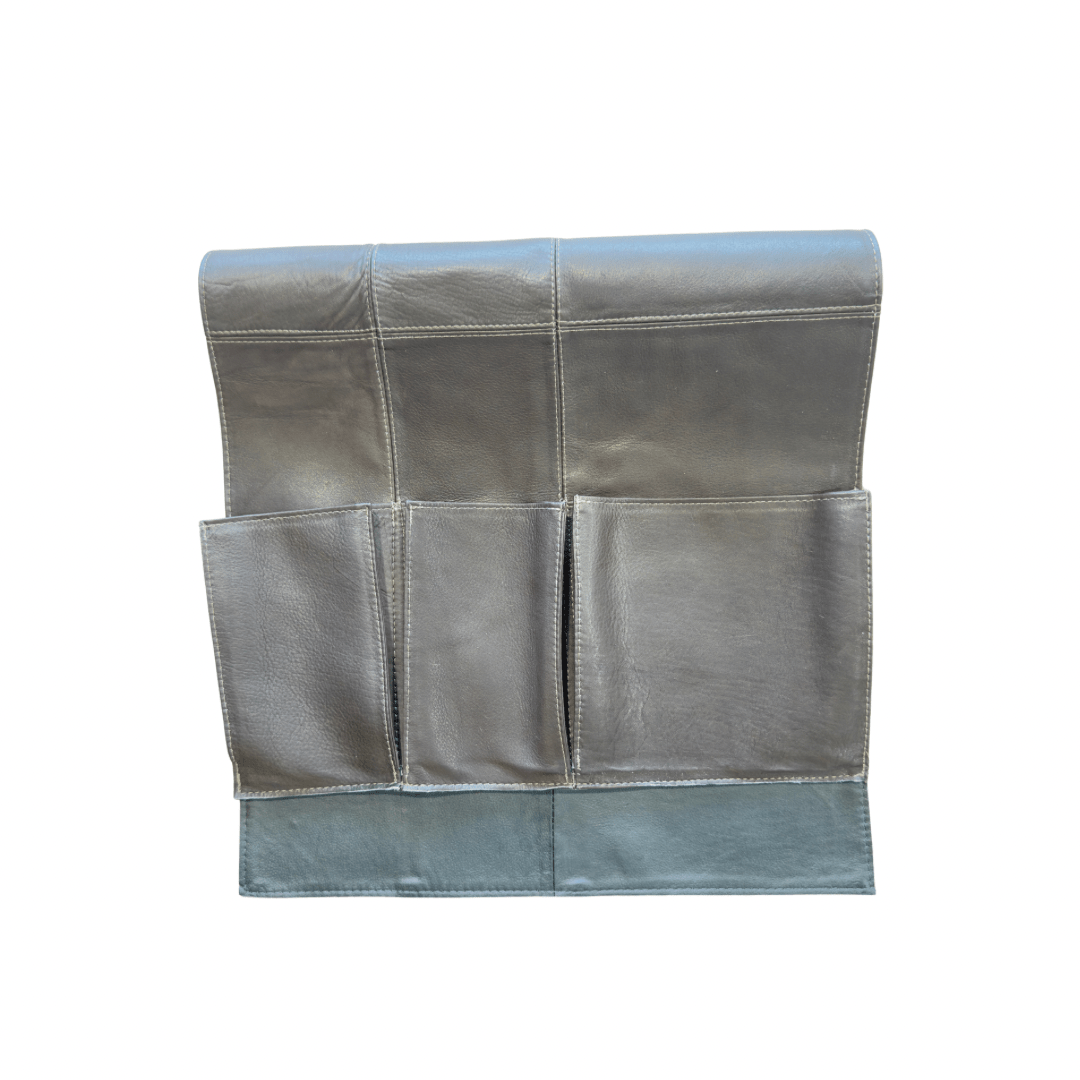 Cowhide and Leather Bedside Organizer - Hides & Leathers - 