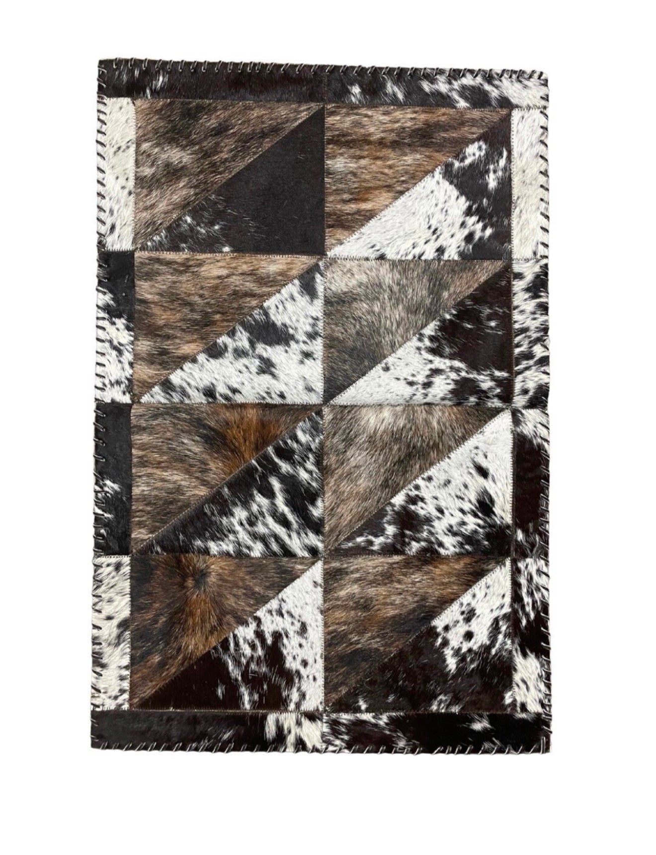 Cowhide Area Rug - Rectangle - Hides & Leathers - Hair On Cow
