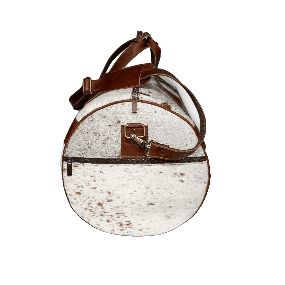 Cowhide Leather Duffel Bag - Hides & Leathers - Cowhide Duffel Bag