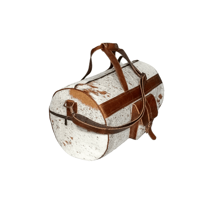 Cowhide Leather Duffel Bag - Hides & Leathers - Cowhide Duffel Bag