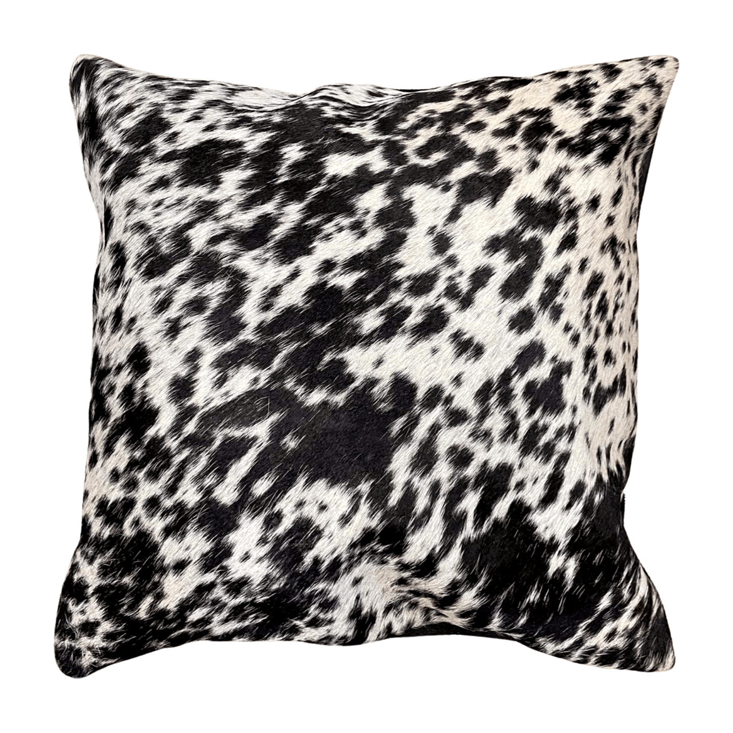 Cowhide Pillow - Speckled Black and White - Hides & Leathers - pillow
