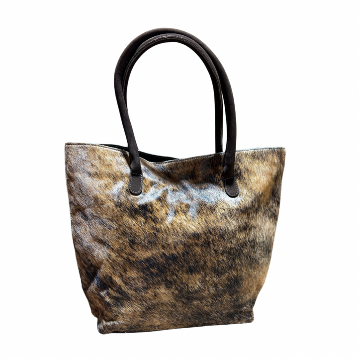 Cowhide Tote / Handbag - Brindle 1piece