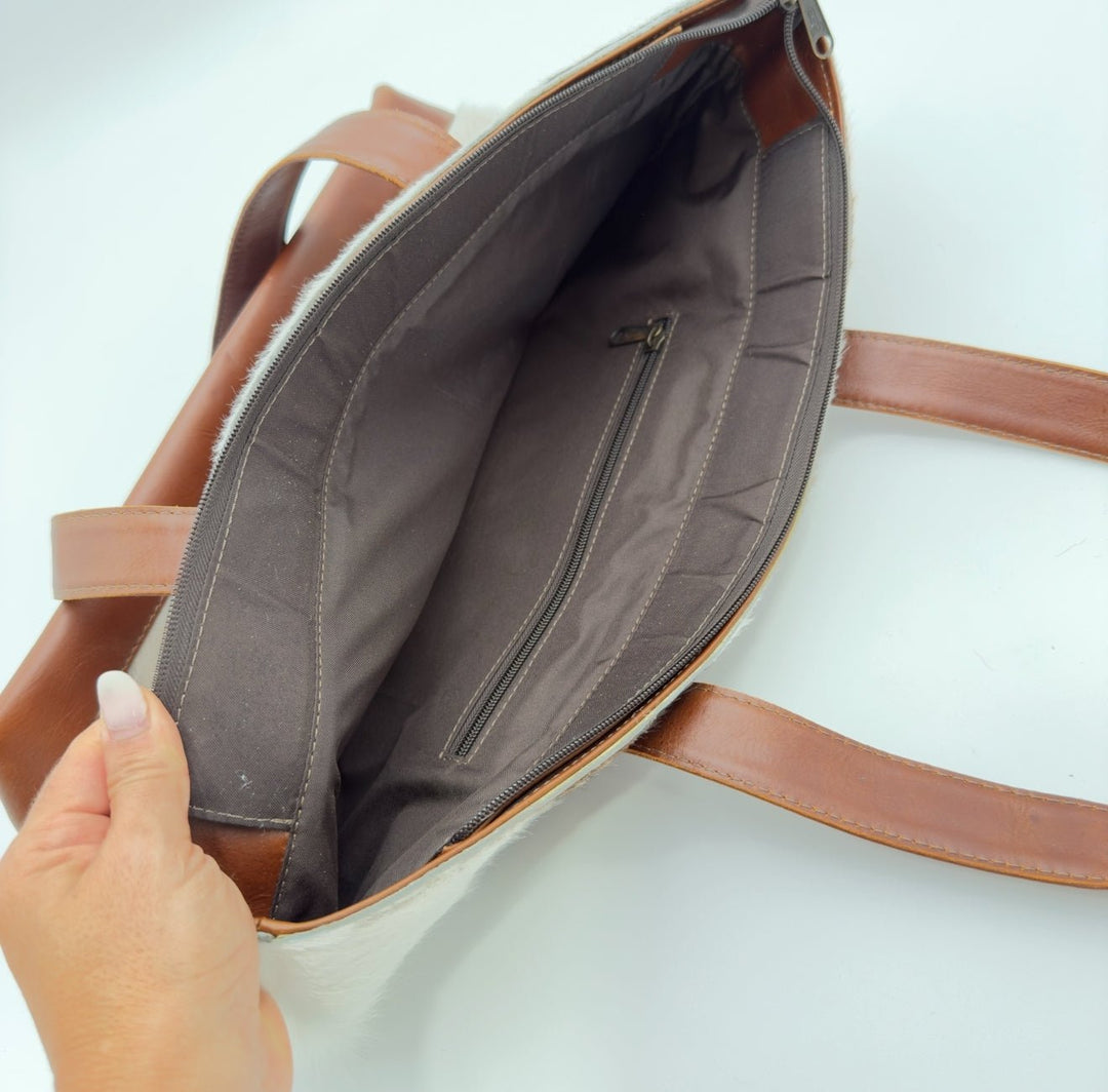 Cowhide Tote / Handbag - Pick and Get - Hides & Leathers - Hair On Cow