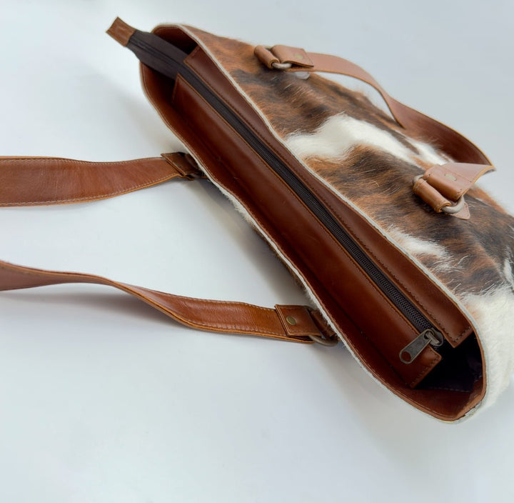 Cowhide Tote / Handbag - Pick and Get - Hides & Leathers - Hair On Cow