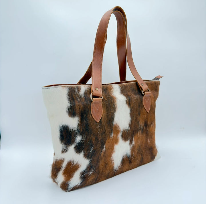 Cowhide Tote / Handbag - Pick and Get - Hides & Leathers - Hair On Cow