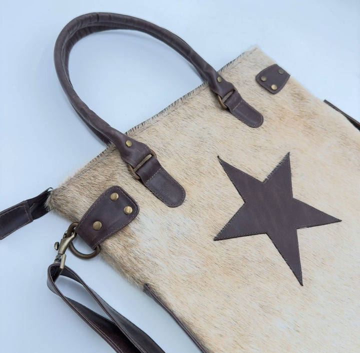 Cowhide Tote / Handbag - Pick and Get - Hides & Leathers - Hair On Cow