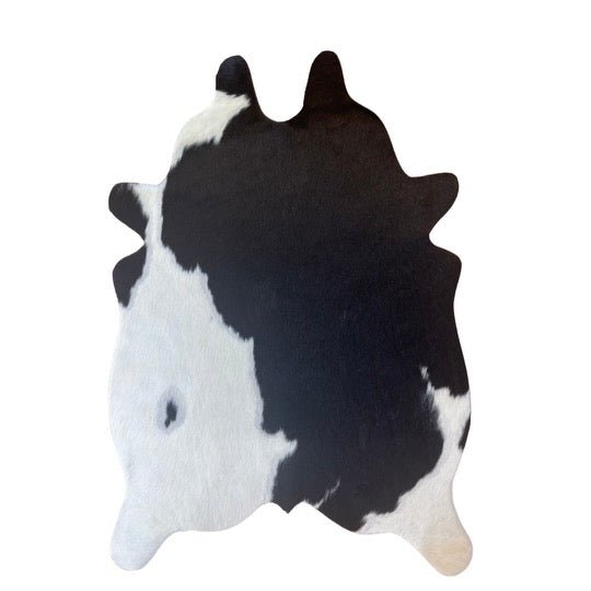 Cutout Cowhide Mini Rugs - Black and White - Hides & Leathers - 