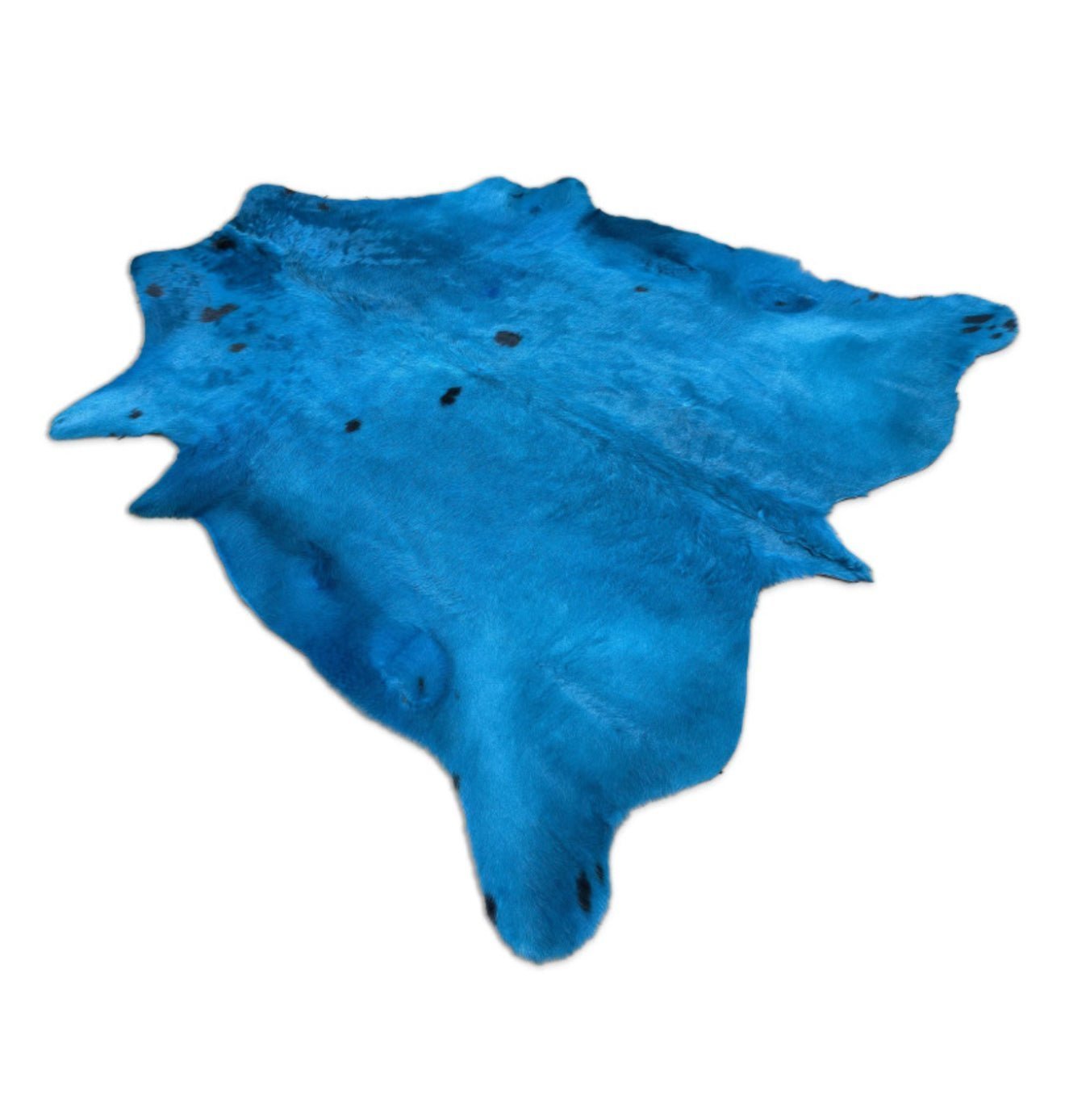 Dyed Blue Cowhide Rug - Hides & Leathers - 