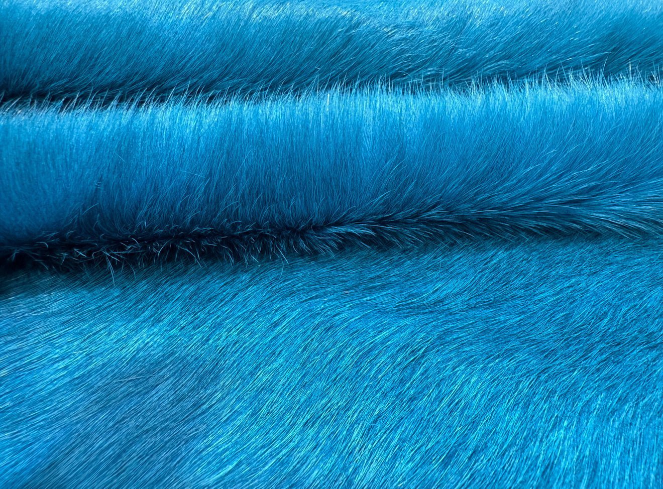 Dyed Blue Cowhide Rug - Hides & Leathers - 