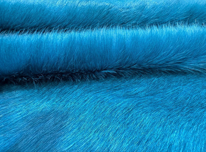 Dyed Blue Cowhide Rug - Hides & Leathers - 