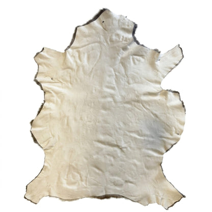 Elk Hide Rug | Icelandic Hair - On – Natural 4.5 x 3.5 Ft - Hides & Leathers - Rug