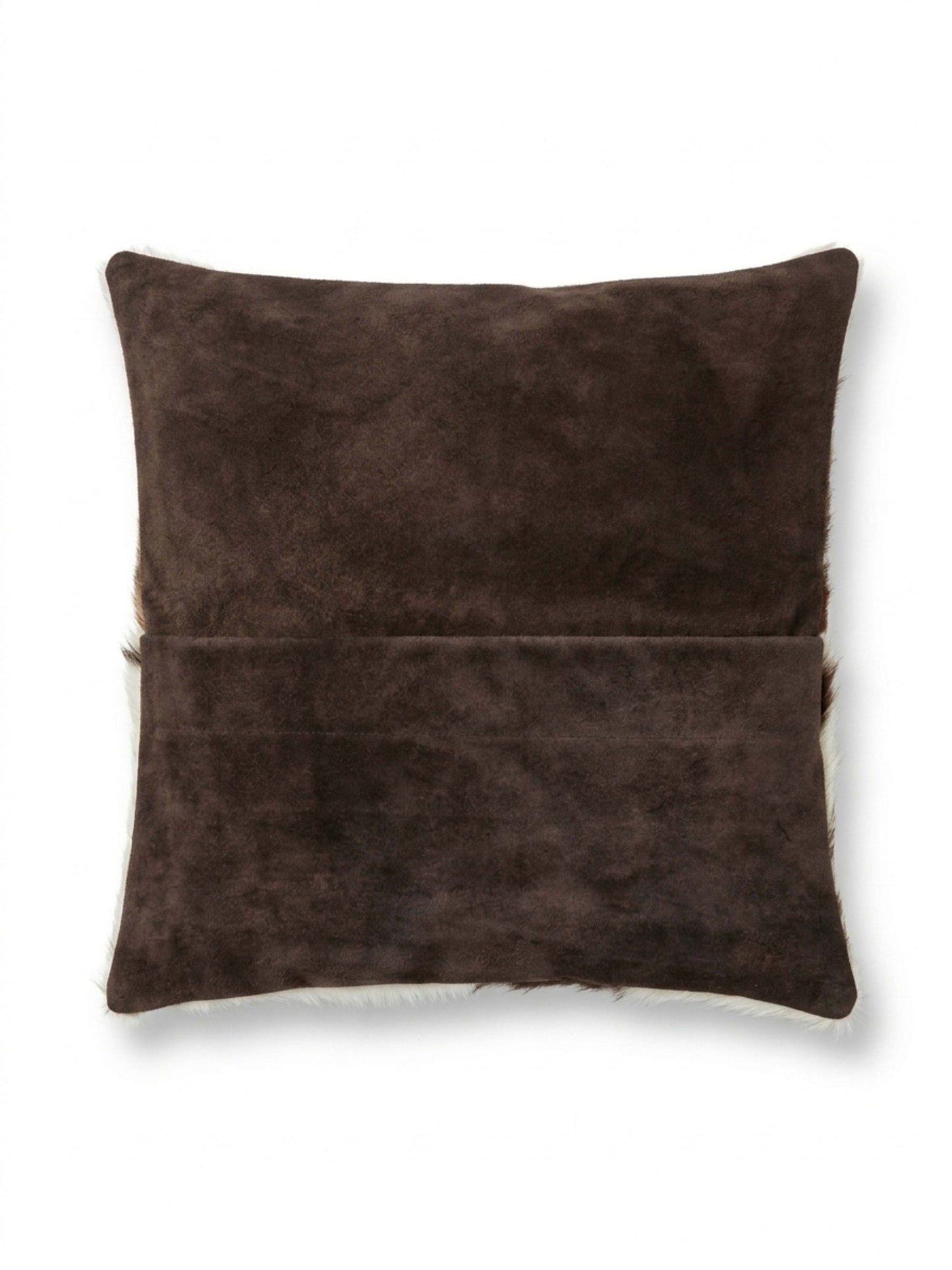 Cowhide Patchwork Pillow Cover | Tricolor Hair-On 20 in